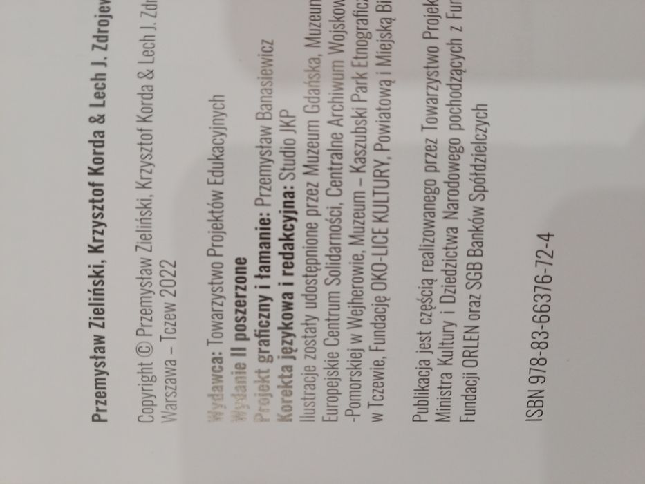 Книга польською мовою історія Поморського краю