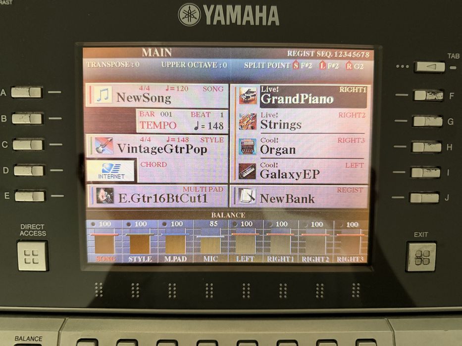 Keyboard Yamaha Tyros 2