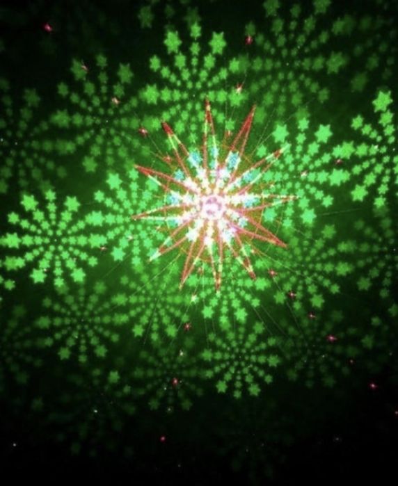 Стробоскоп PARTY LIGHT лазерне шоу, пульт управління, 8 режимів світін