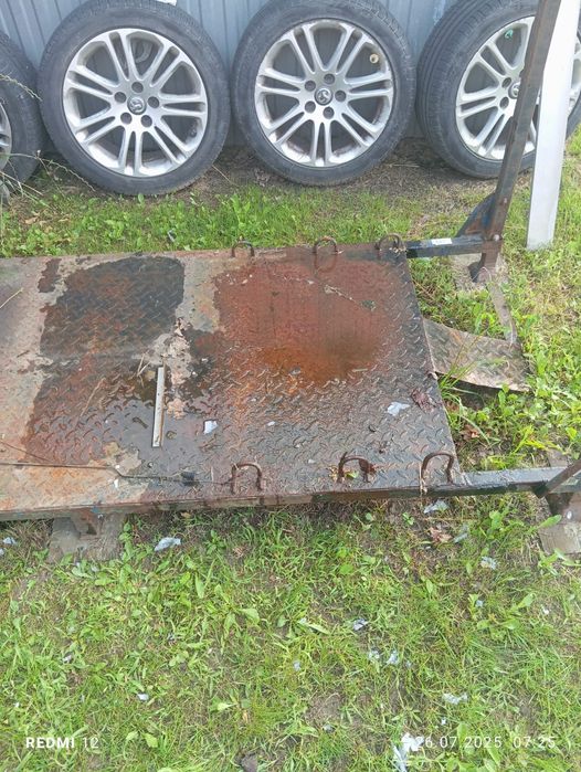 Platforma do transportu motocykli