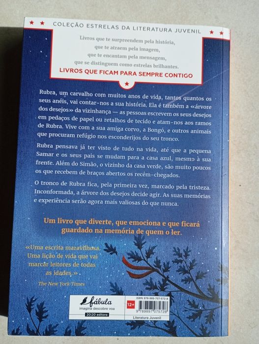 Rubra, A Árvore dos Desejos, Katherine Applegate