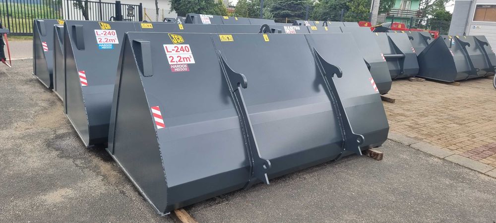 łyżka objętościowa manitou merlo bobcat zboże trociny duża jcb kramer