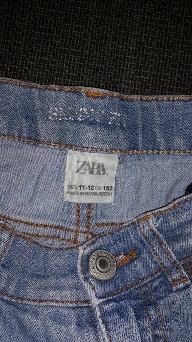 Spodnie jeansy 2 szt. ZARA roz. 152