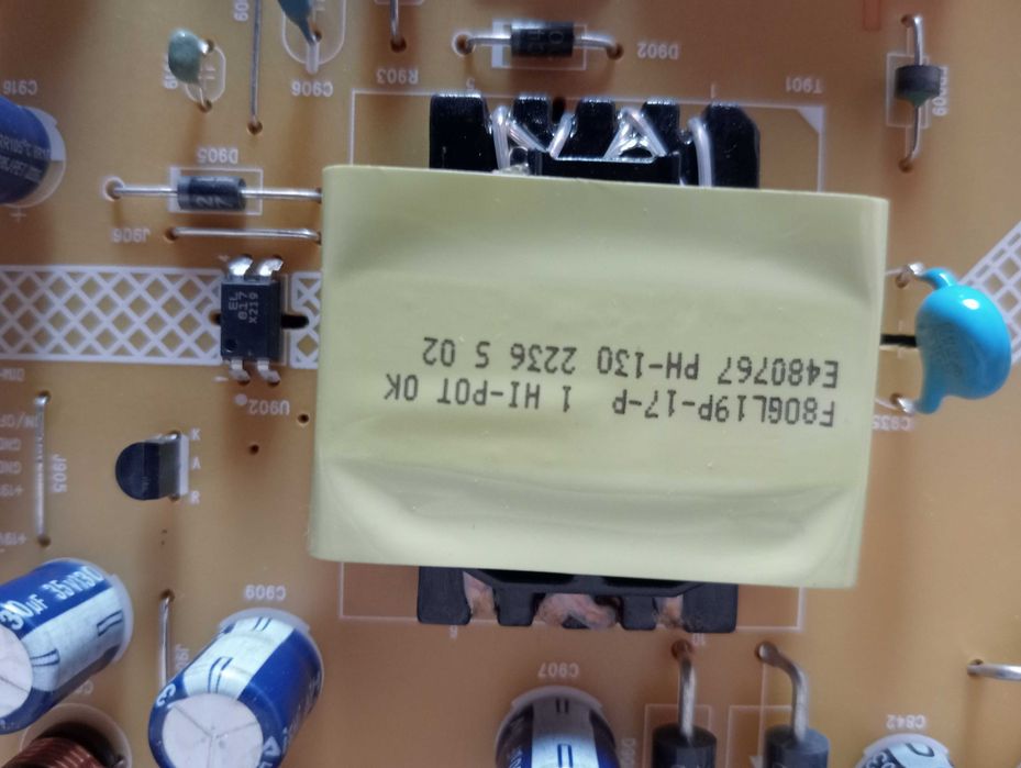 Placa Fonte de alimentação do Monitor Philips 243V7QDSB