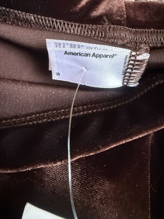 Жіночі оксамитові легінси American Apparel s