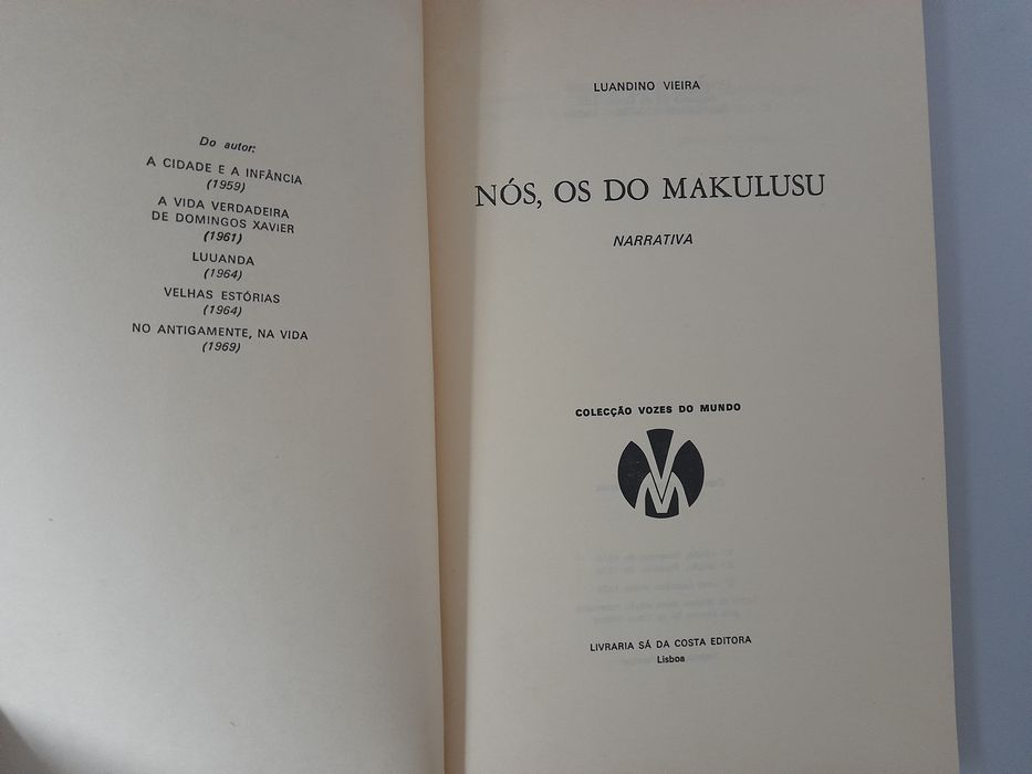 nós, os do makulusu, de Luandino Vieira