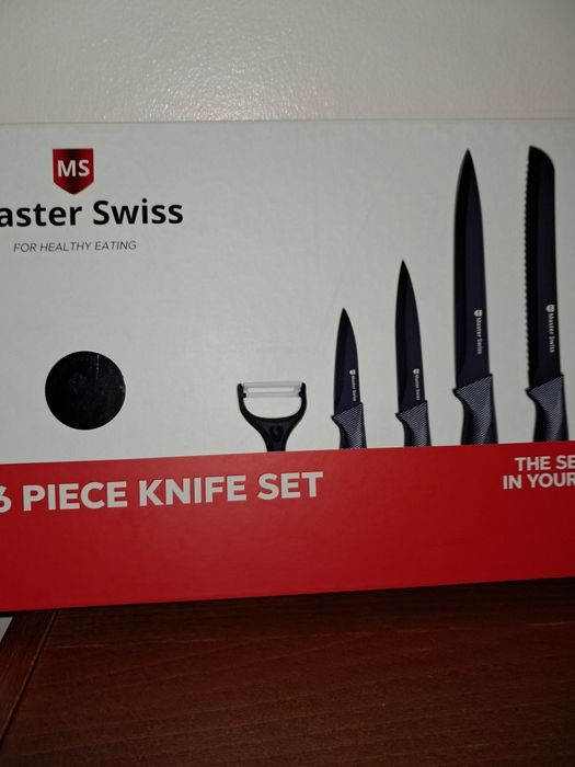 Conjunto de facas de cozinha MasterSwiss