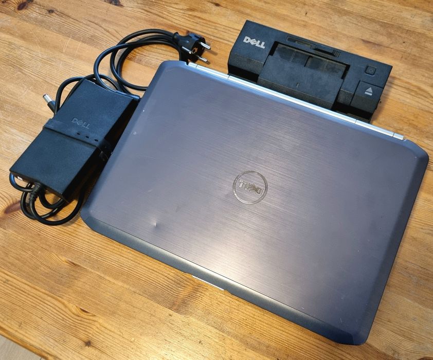 Laptop Dell E5420 i5 2520 4GB RAM 256GB SSD ekran 14"+ ładowarka + stacja dokująca