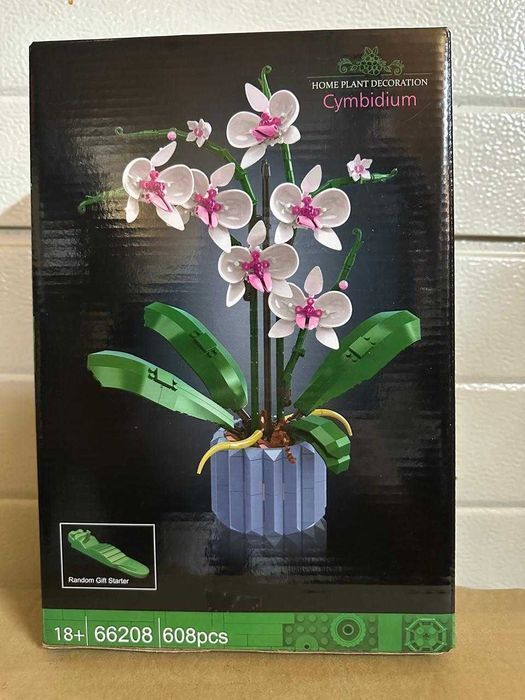 Конструктор сумісний з LEGO Botanical Орхідея з 608 деталей(Код1004)