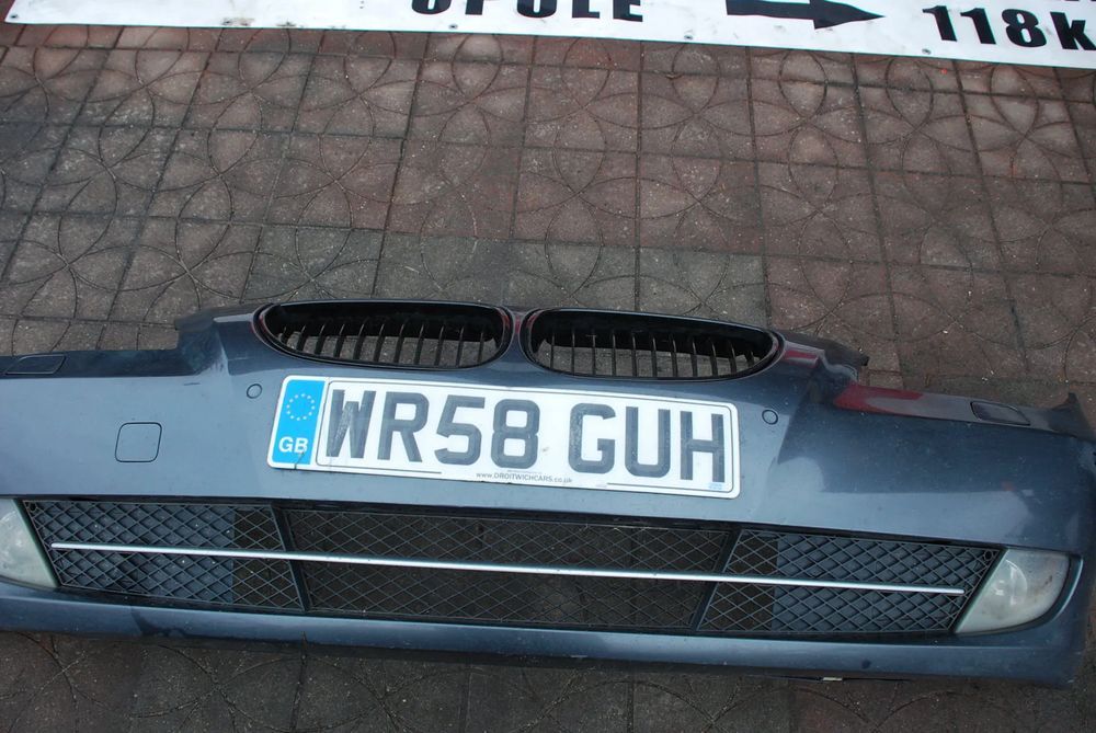 bmw e90 zderzak kolor platingraun nr a40709 wysyłka
