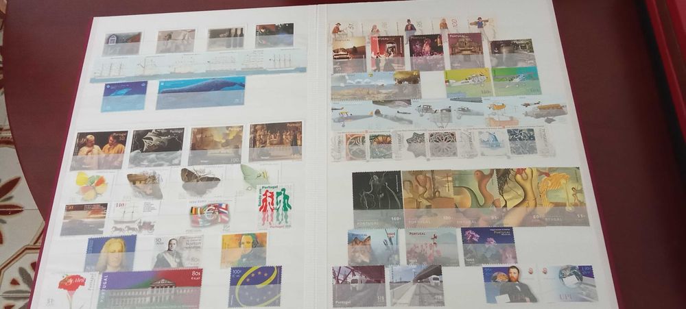 Selos de Portugal 110 séries completas novas