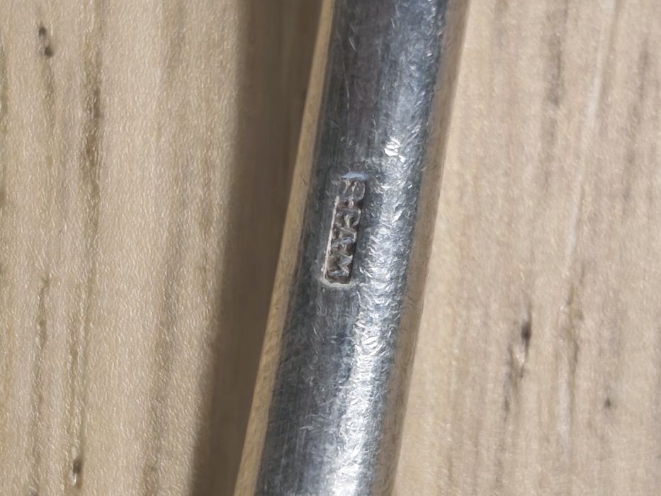 Colheres de prata macissa 87.5% - Prata Russa