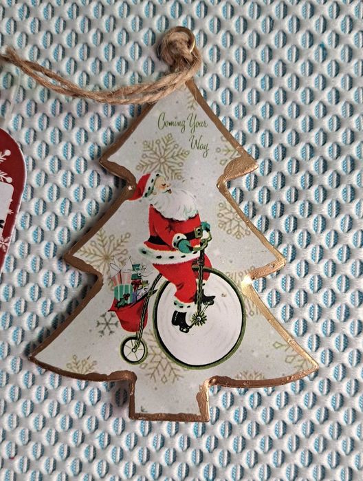 2 Decorações para Árvore de Natal - da Nickolaus - novas!