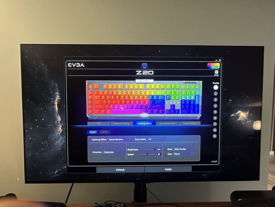 EVGA Z20 Teclado mecânico