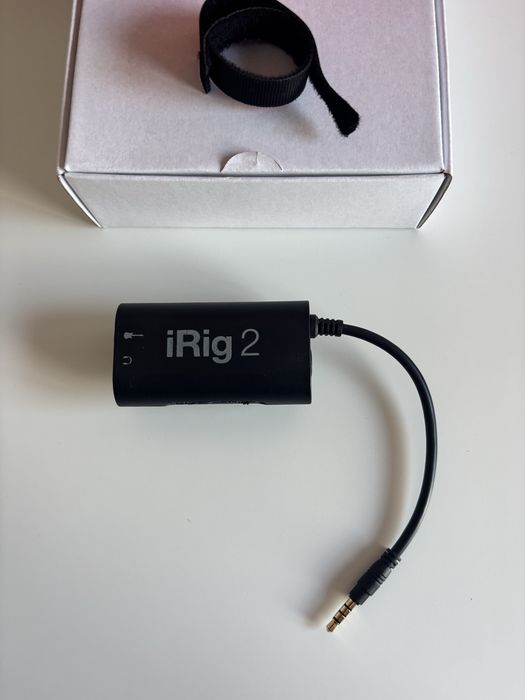 IK Multimedia iRig 2 Interface de Guitarra para Smartphone, Tablet e PC | Muito Bom Estado