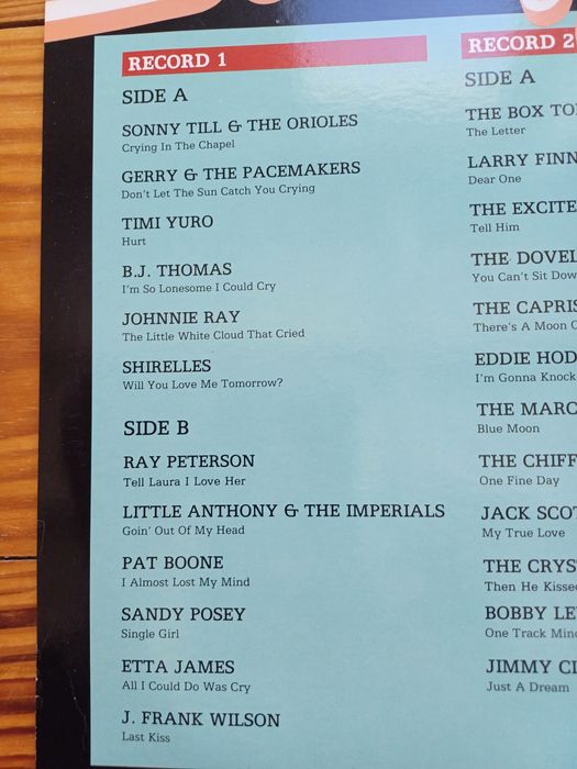 Sound of the 60's - Compilação, vinil