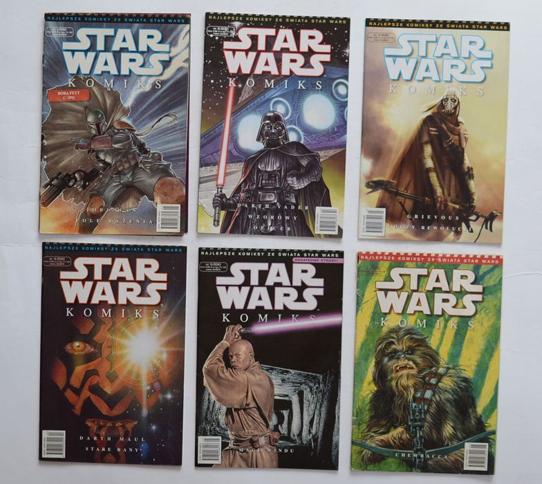 Star Wars Komiks Egmont rok 2010 komplet zestaw