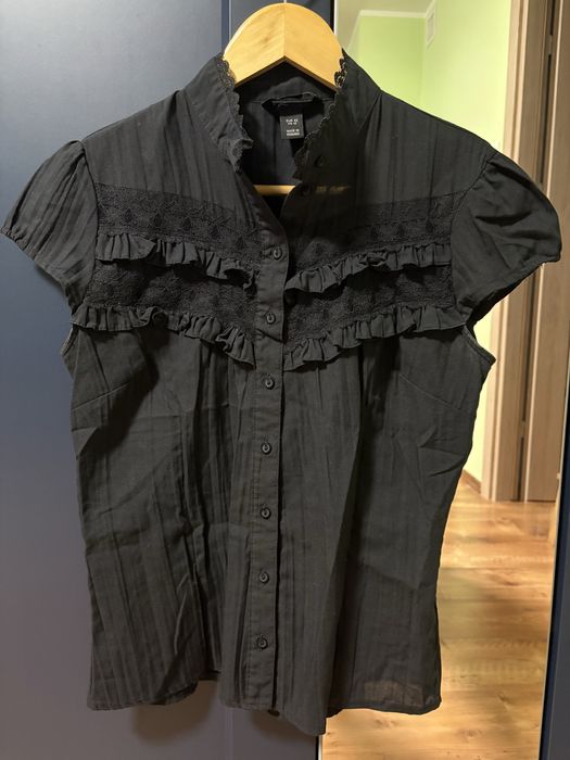 Czarna bluzka H&M rozm. 42