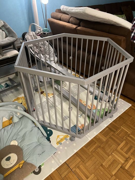 Parque infantil de madeira maciça