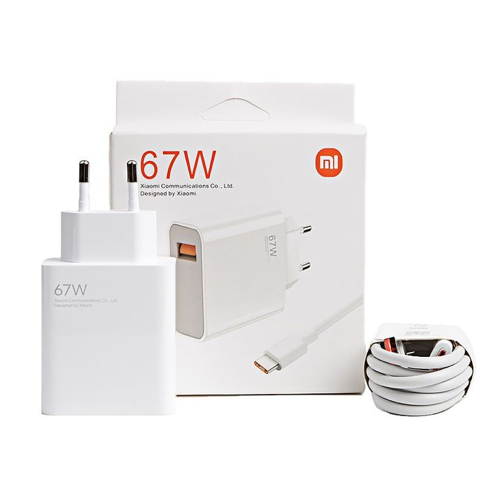 Зарядний пристрій Xiaomi MDY-12-EH 67W з кабелем USB-A — USB-C