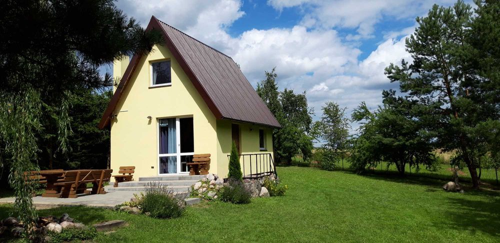 Domek na mazurach z kominkiem, domek nad jeziorem do wynajęcia