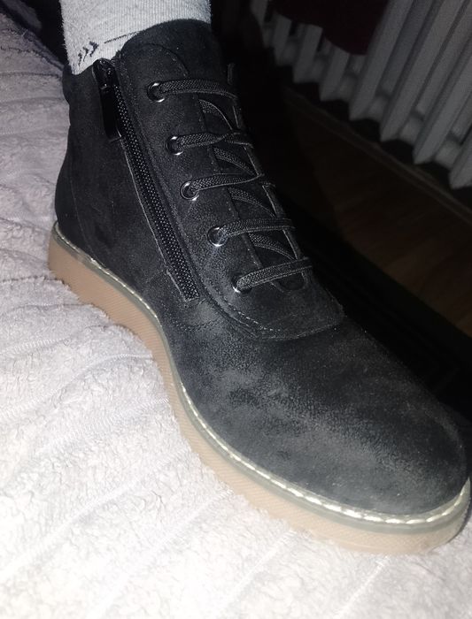 Замшові Осінні полусапожки