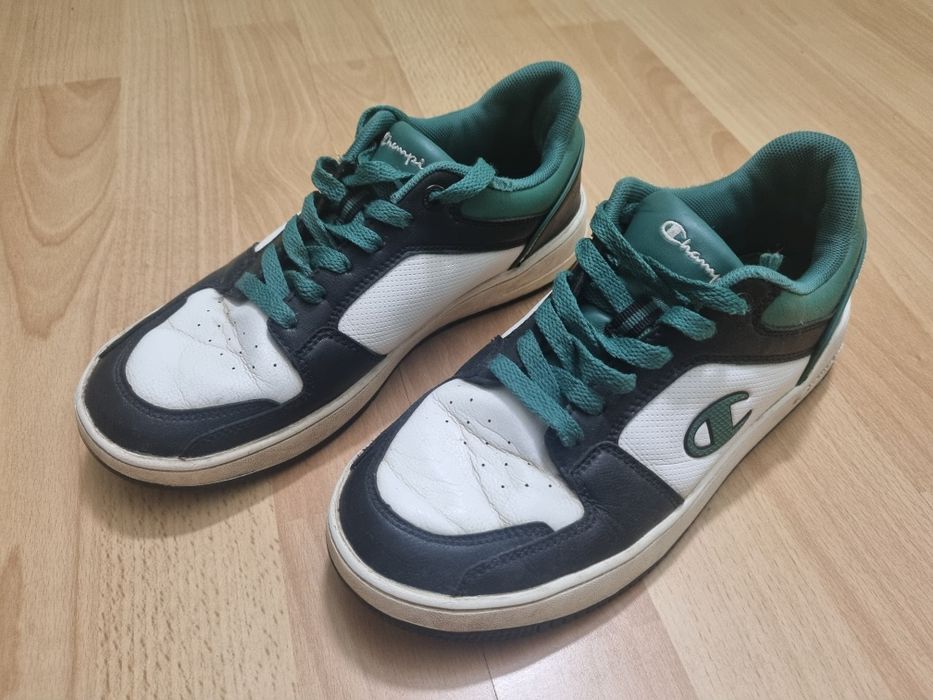 #buty #sportowe #39 #champion #rebound #2.0 #low #zielone #białe #sneakersy