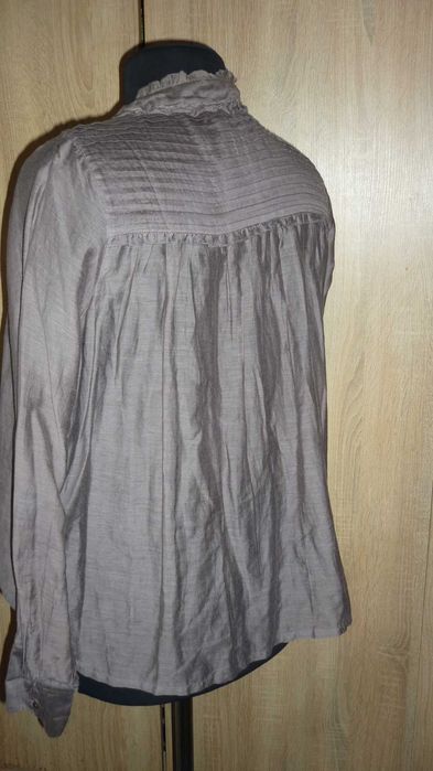 Plus Fine- damska bluzka  z jedwabiem  r; L/XL