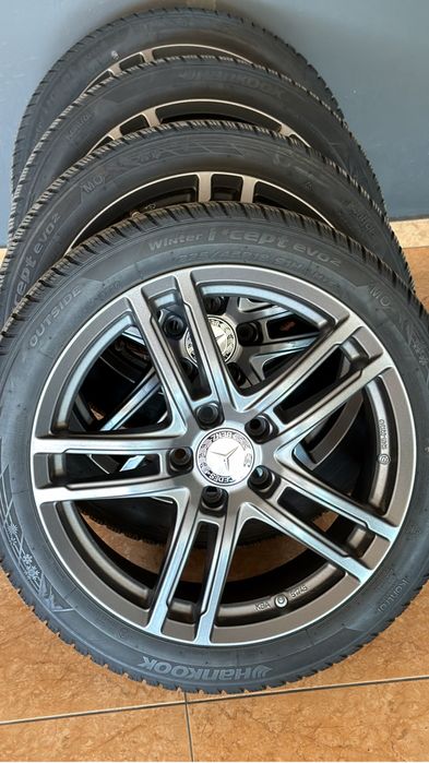 4 Jantes Mercedes 18”  com pneus