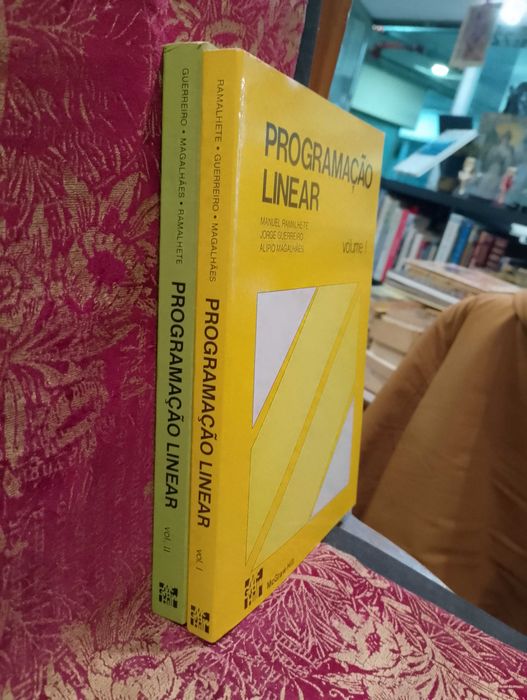 Programação Linear - Manuel Ramalhete 2 Volumes