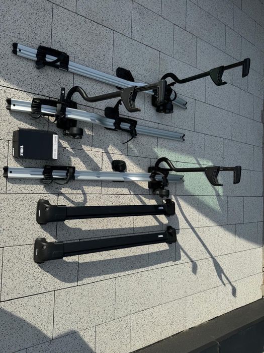 Bagażnik dachowy na trzy rowery Thule