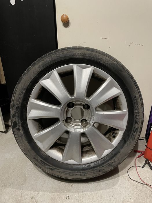 Felgi aluminiowe 17 cali 4x108 (Citroen c4, c5, alufegi, komplet, kol)