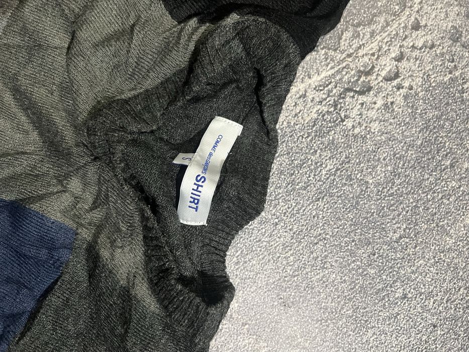 Свитер кофта Comme Des Garcons y2k