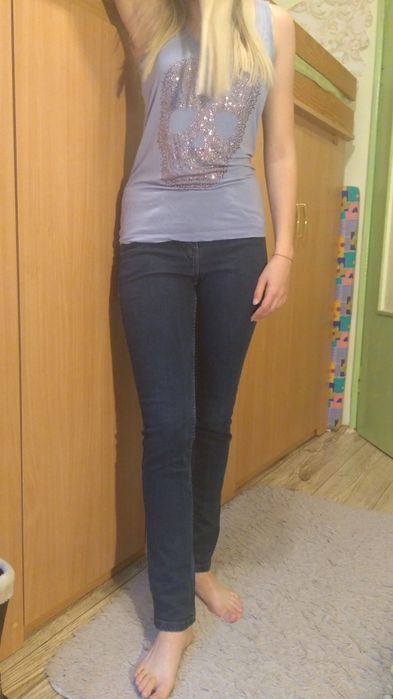 Liliowa, rozm. SKoszulka z apllikacją damska