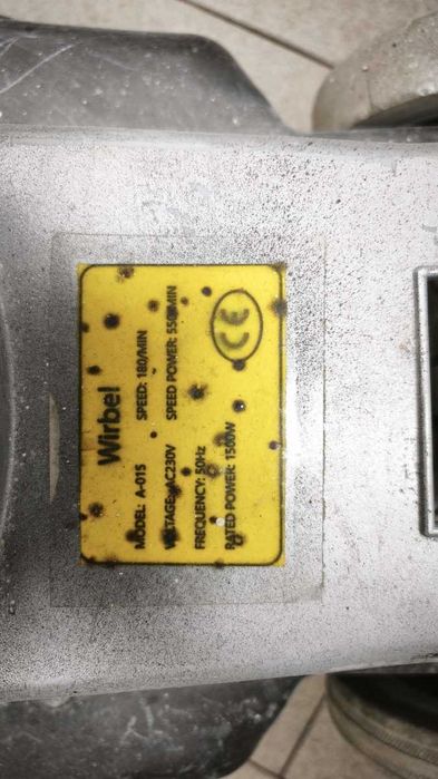 Polerka Szlifierka Cykliniarka Wirbel A015