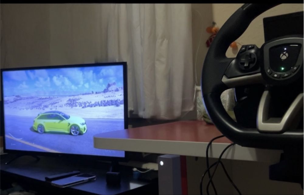 кермо, руль Hori Racing Wheel для Xbox One, Series S/X