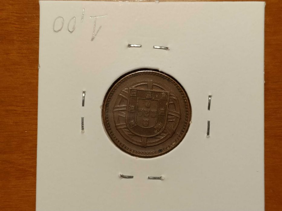Portugal - moeda de 1 centavo de 1918