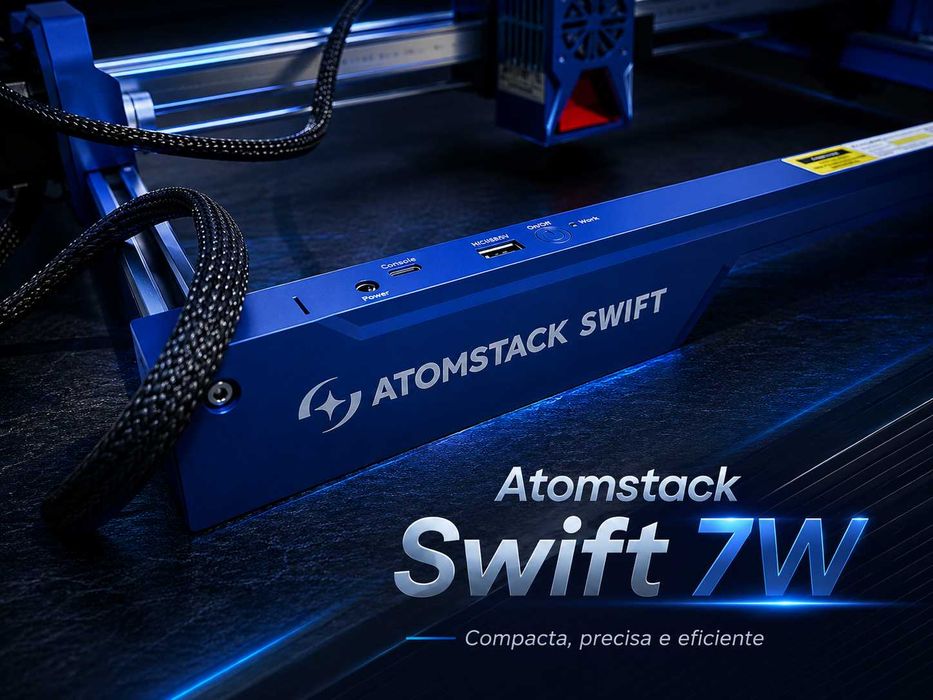 Maquina Laser Atomstack swift 7W