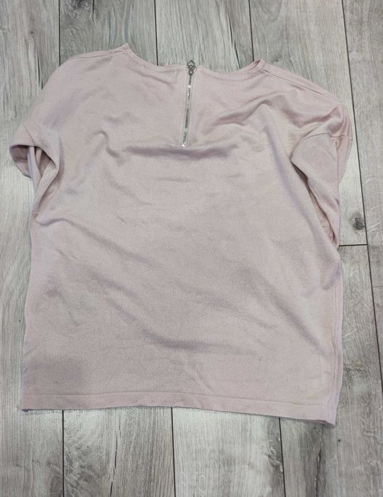 Łososiowy sweterek Mohito M ciążowy