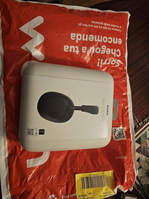 Auscultadores Sony WH-1000XM6 (NOVOS/SELADOS)!