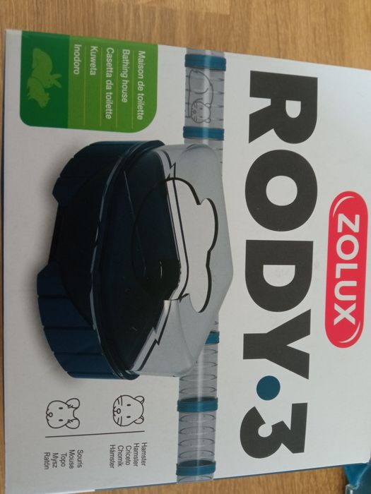 Zolux rody 3 kuweta dla chomika myszy
