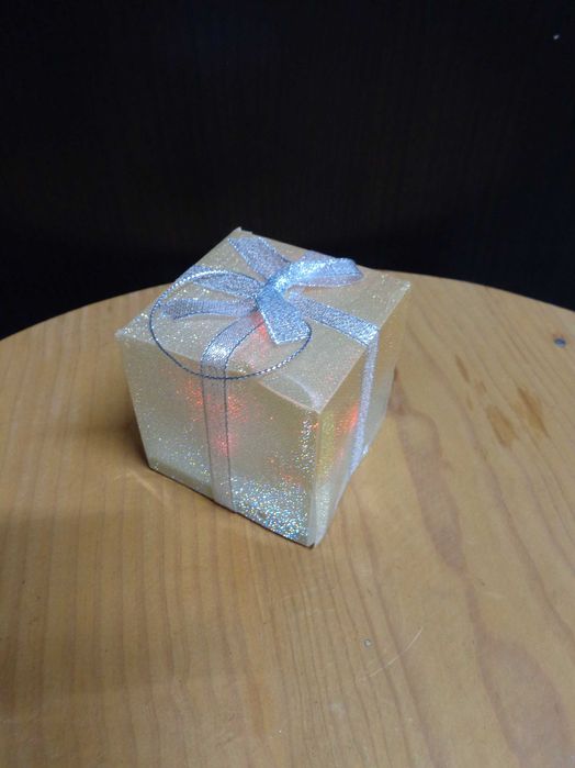 Caixa presente com luz