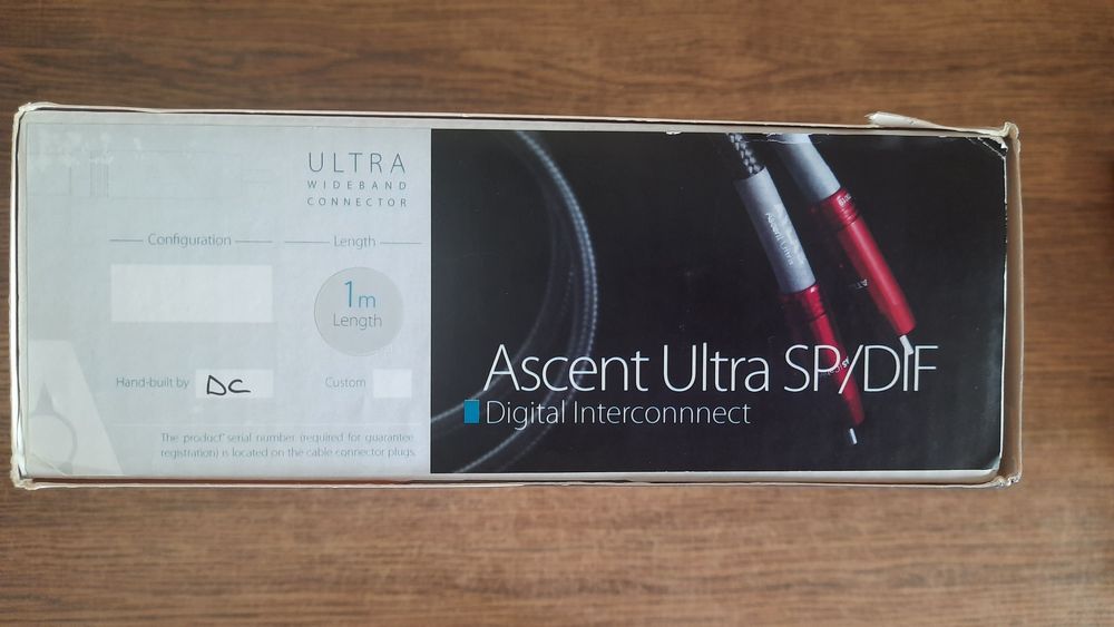 Atlas Ascent Ultra 1м SPDIF кабель 75Ом