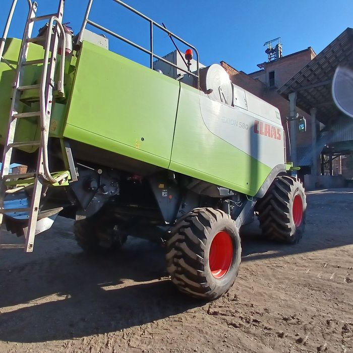 Claas lexion 580 + жатка 9м+ візок