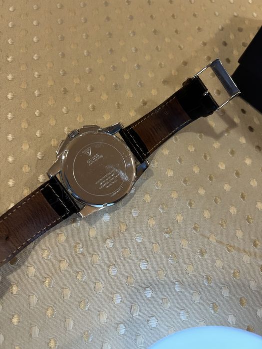 Relogio Guess cronografo bracelete cabeldal castanho