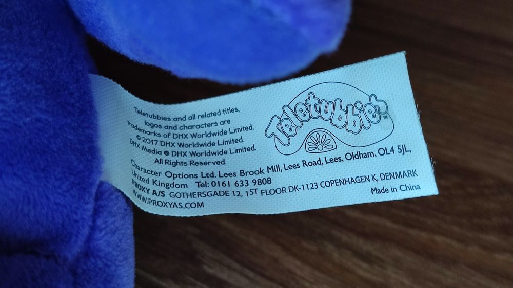 Детская мягкая игрушка Телепузики Тинки-Винки Teletubbies