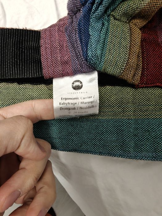 Nosidło nosidełko littlefrog super stan