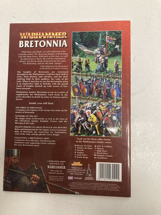 Revista Warhammer Bretonnia