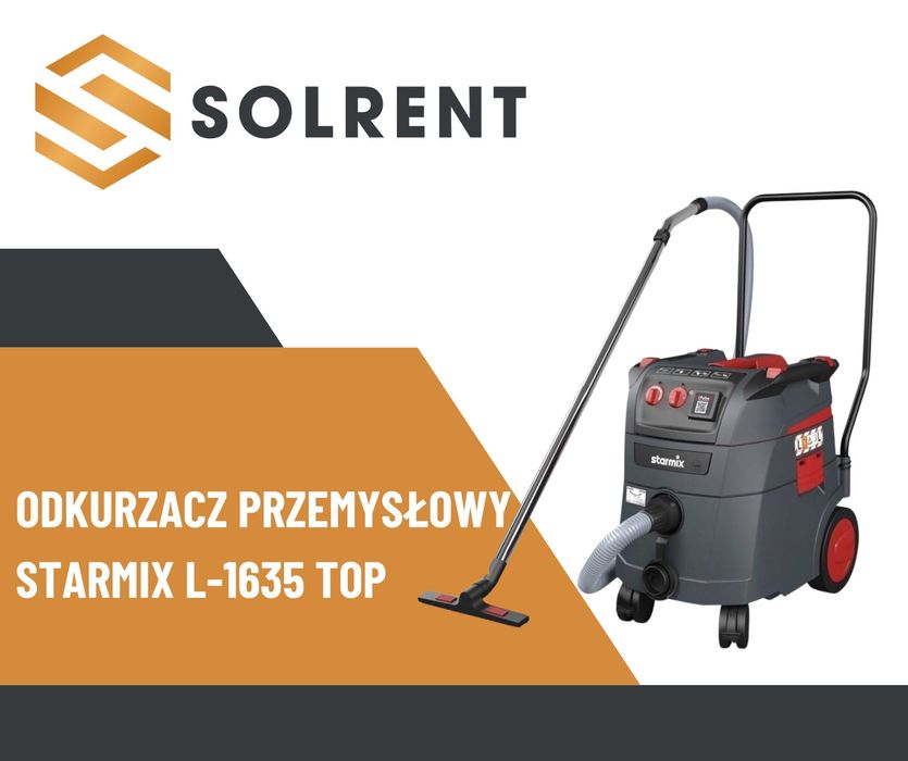Wynajem przemysłowy ODKURZACZ STARMIX L-1635 Top