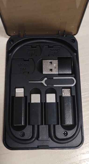 Набір адаптерів 6 в 1 Essager у кейсі